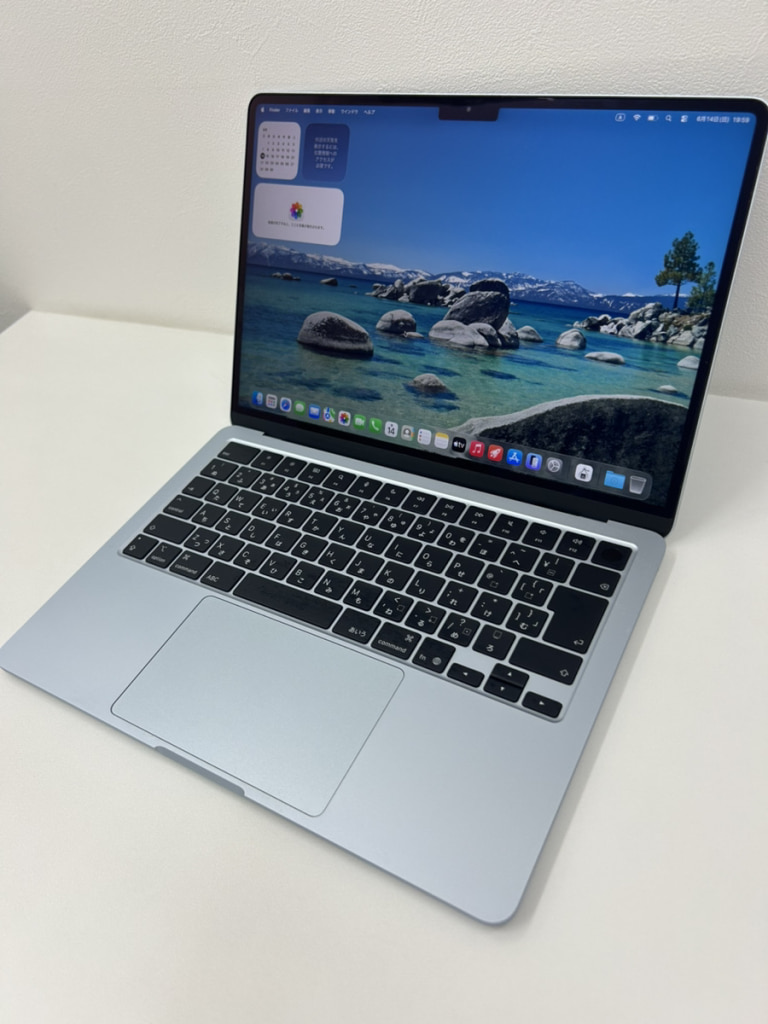 Macbook Air M4 2025 13.6インチ 16GB 256GB スカイブルー MC6T4J/A