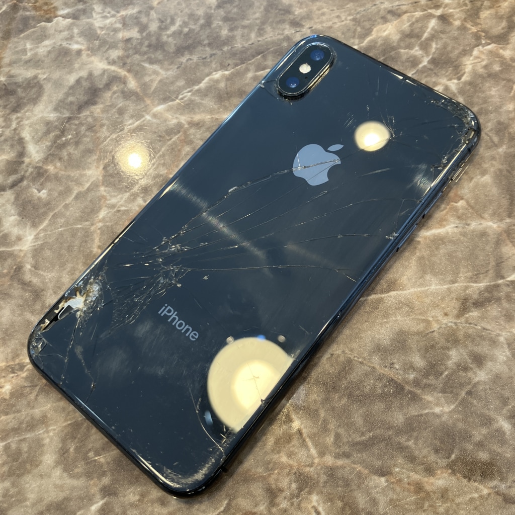 SIMロック解除(au) iPhoneX 64GB スペースグレイ MQAX2J/A