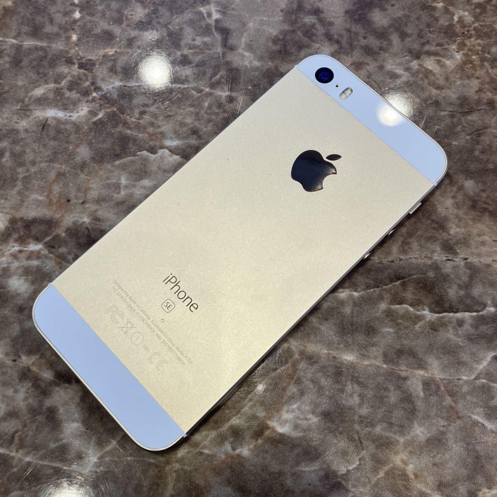 SIMロック解除(docomo) iPhoneSE 64GB ゴールド MLXP2J/A