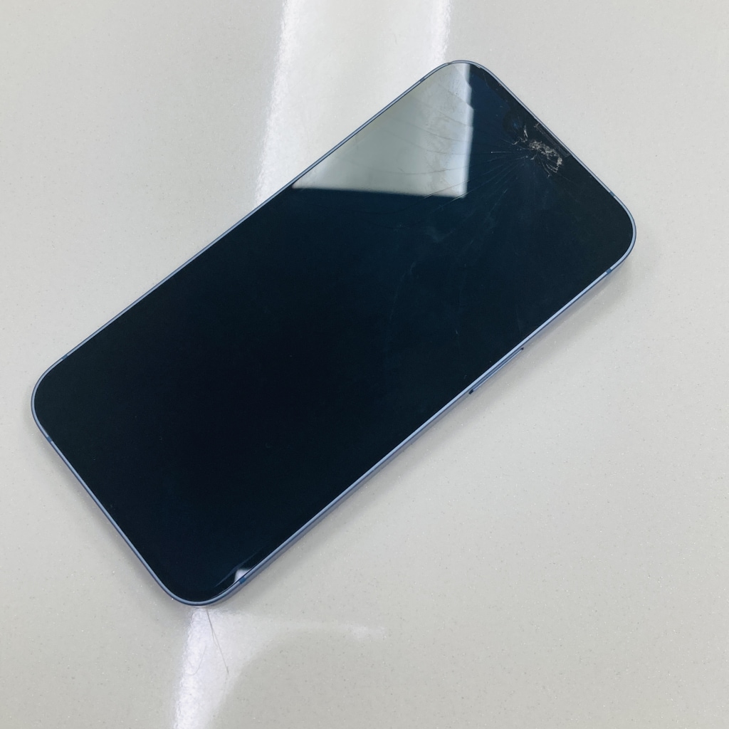 SIMロック解除(au) iPhone14 128G ブルー MPVJ3J/A