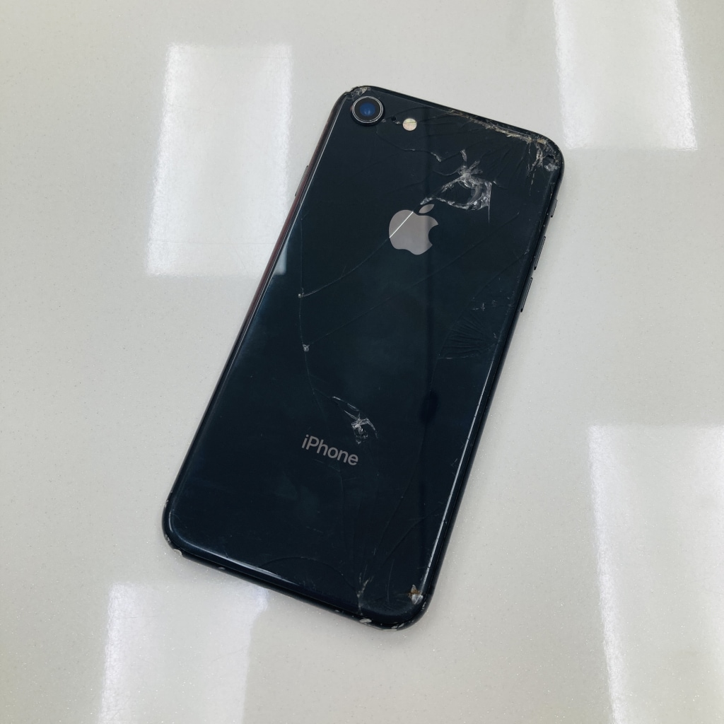 SIMロック解除(softbank) iPhone8 64GB スペースグレイ NQ782J/A