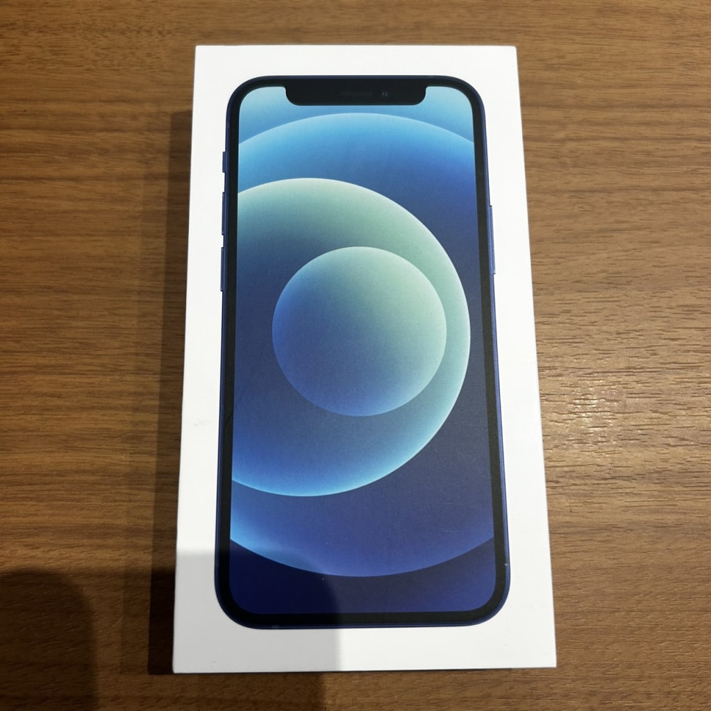 SIMロック解除(Softbank) iPhone12 mini 64GB ブルー MGAP3J/A