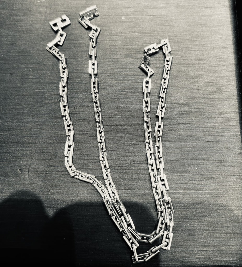 エルメス ヘラクレスMM ネックレス 50 SV925