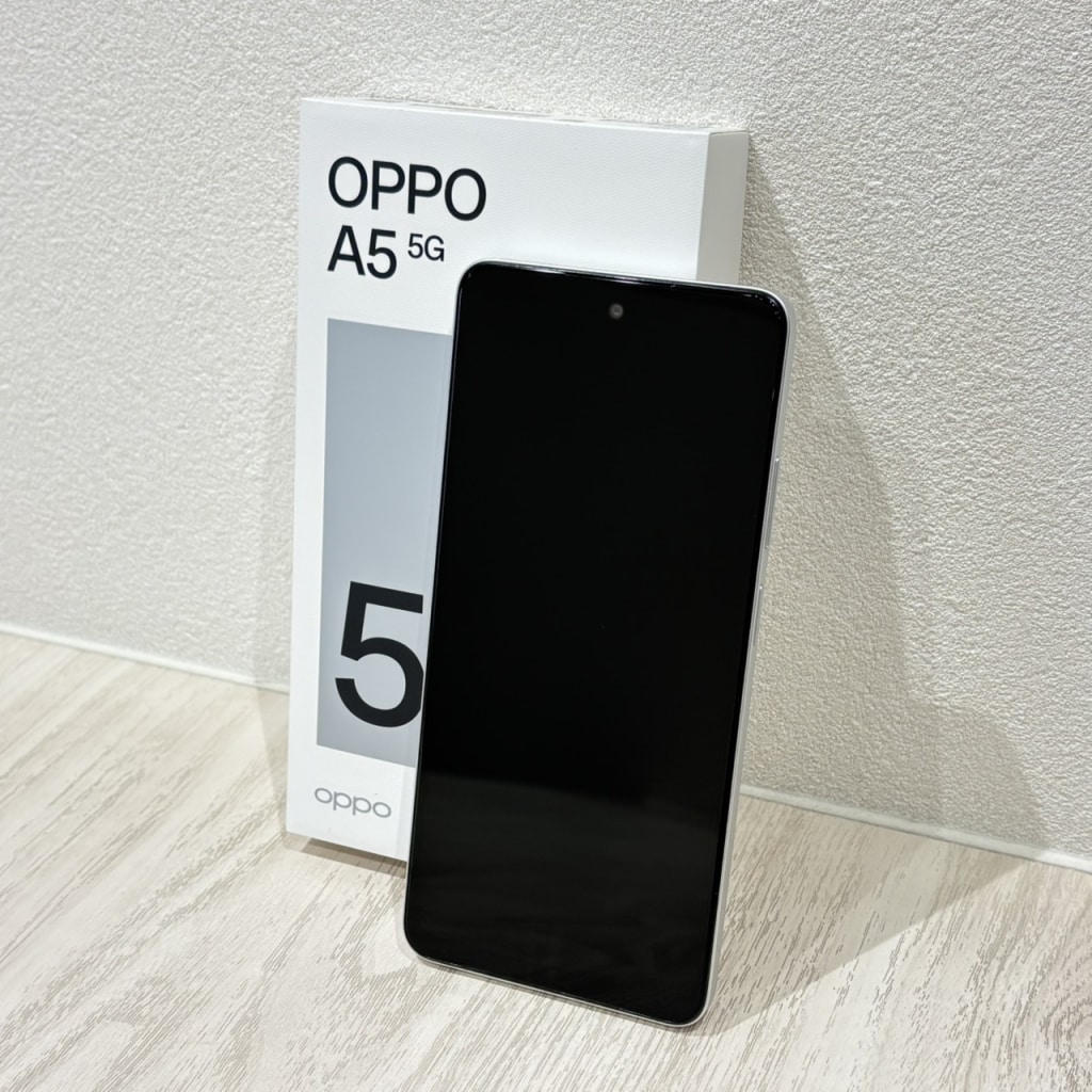 SIMロック解除(楽天モバイル) OPPO A5 5G ホワイト 4GB 128GB CPH2735