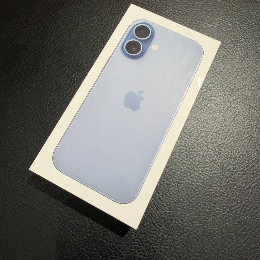 SIMロック解除(楽天)  iPhone17 256GB ミストブルー MG694J/A