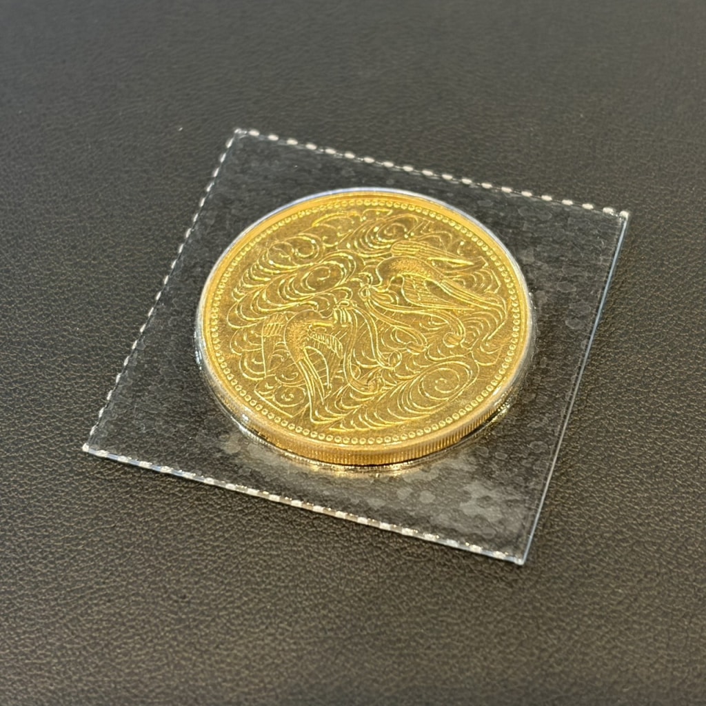 24金/K24 天皇陛下御在位60年記念 10万円金貨
