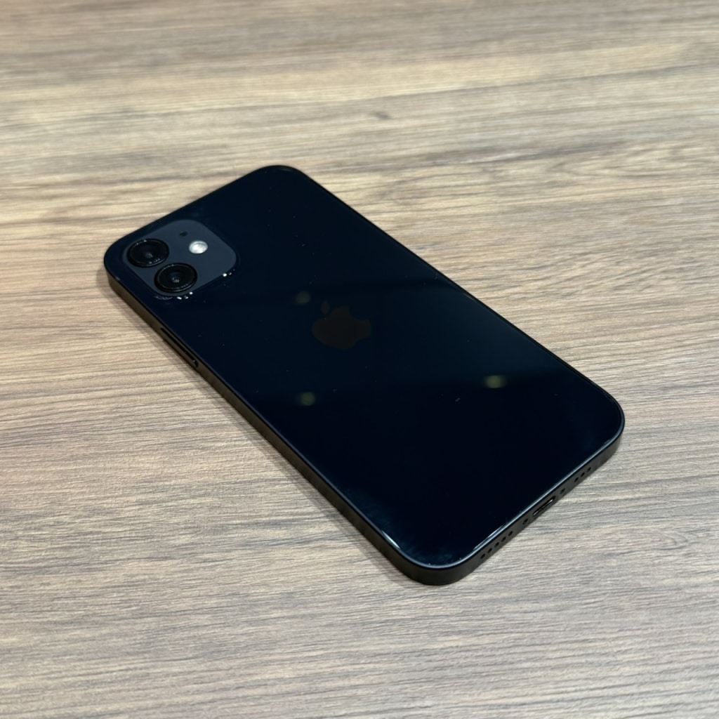 SIMロック解除(Softbank) iPhone12 64GB ブラック MGHN3J/A