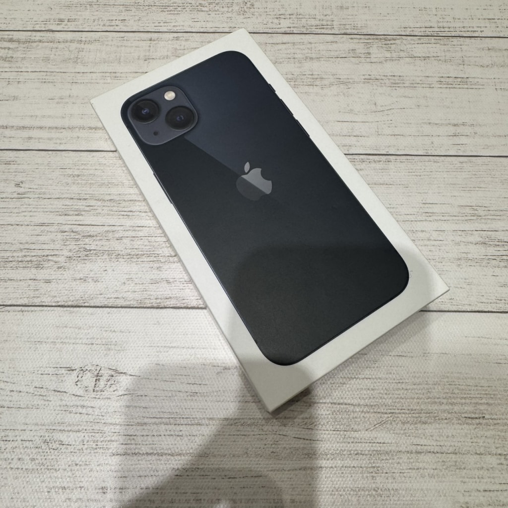 SIMロック解除(docomo)iPhone13 128GB ミッドナイト MLNC3J/A
