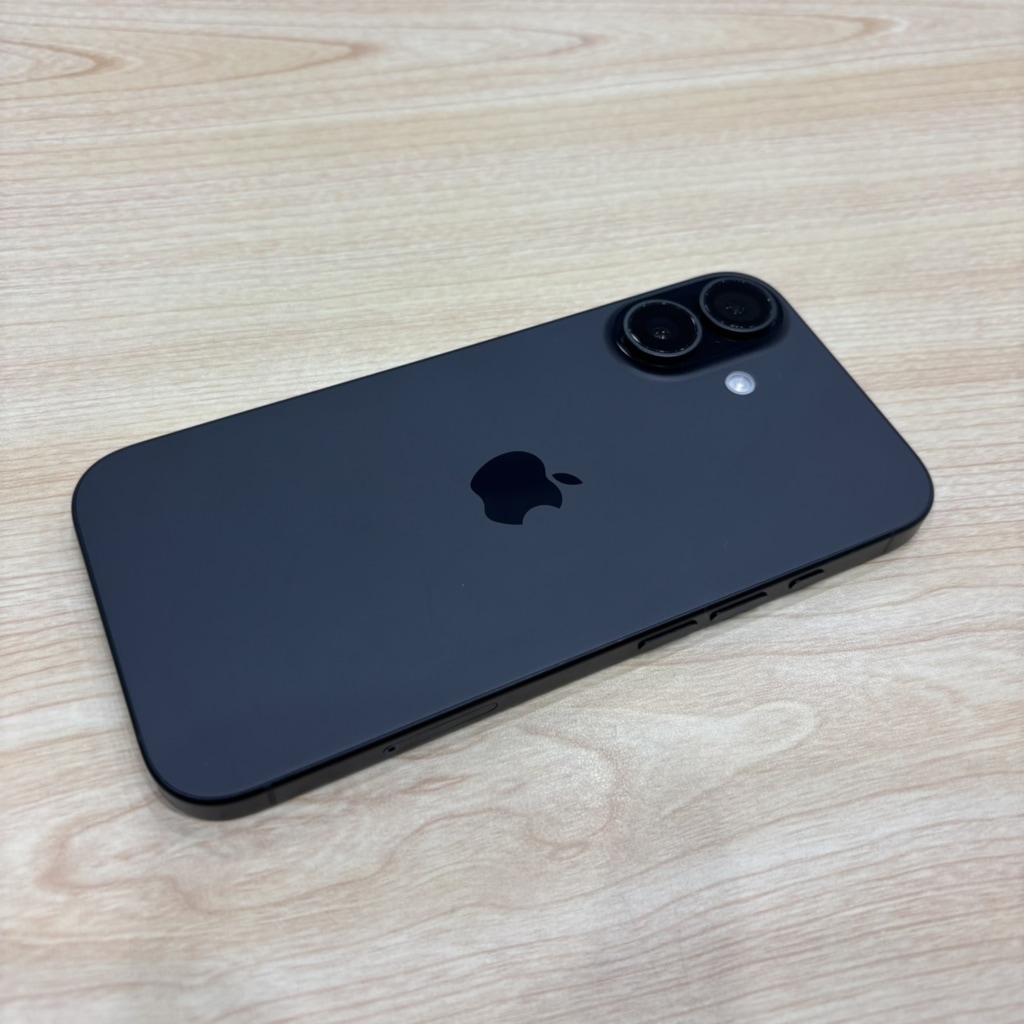 SIMロック解除(docomo) iPhone16 128GB ブラック MYDQ3J/A