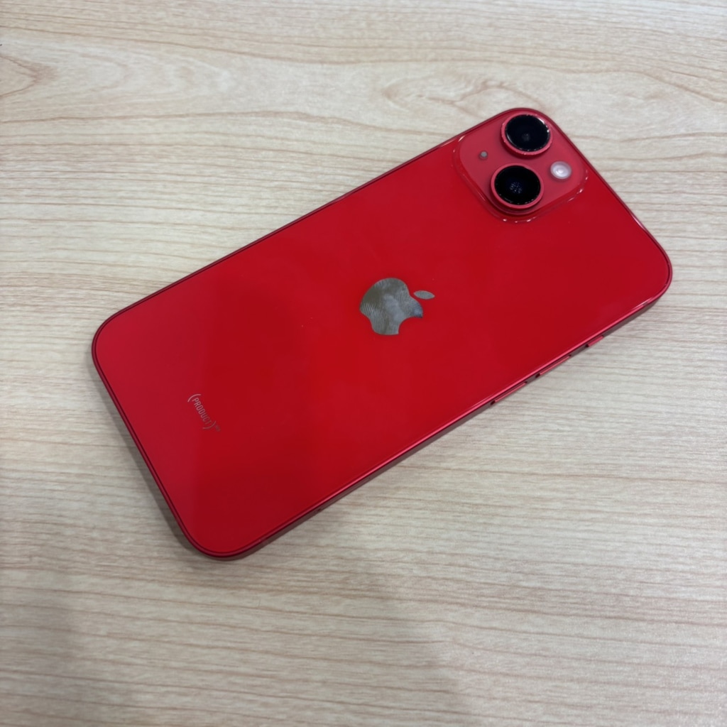 SIMロック解除(Softbank) iPhone14 128GB レッド MPV93J/A