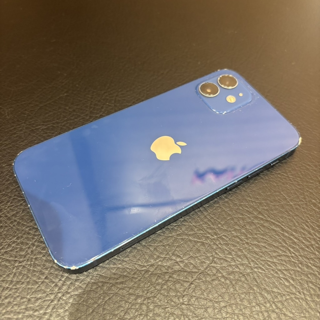 SIMロック解除(au) iPhone12 64GB ブルー MGHR3J/A