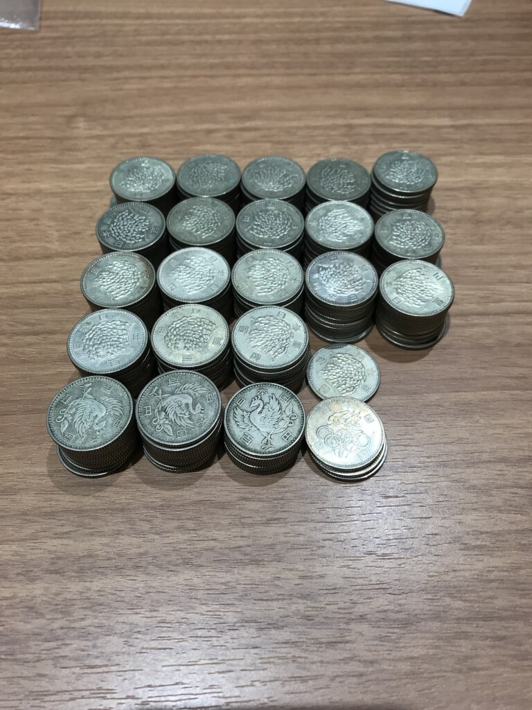 記念硬貨 鳳凰 稲穂 東京オリンピック 100円玉 まとめ