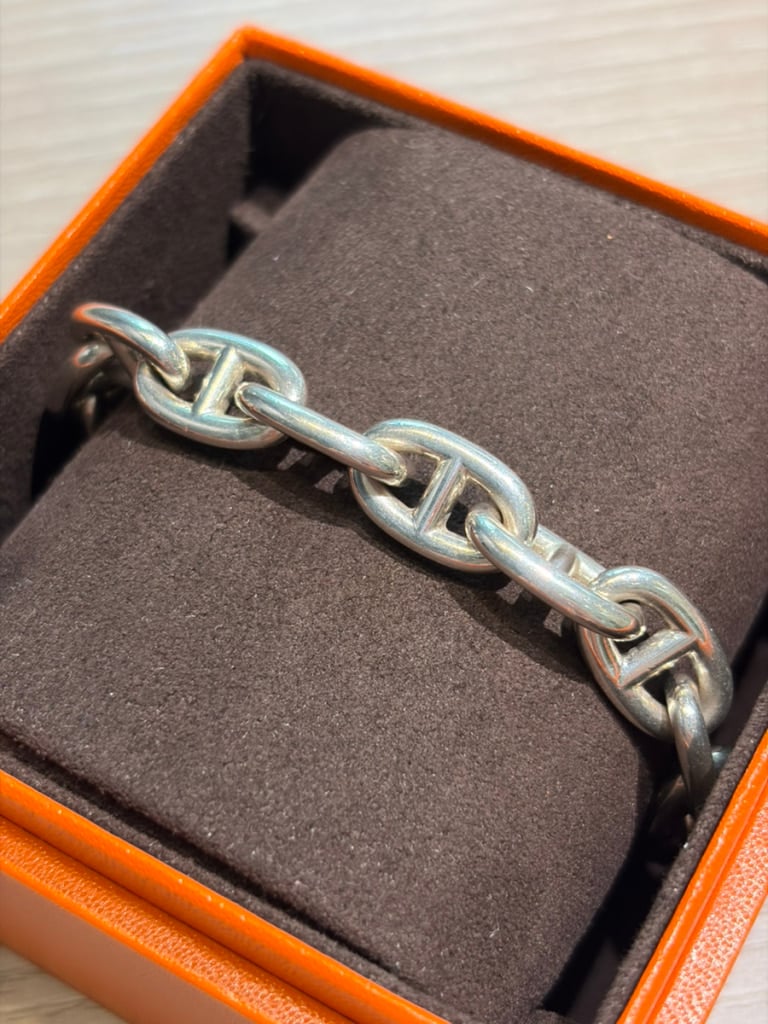 エルメス シェーヌダンクル ブレスレット PM Ag925