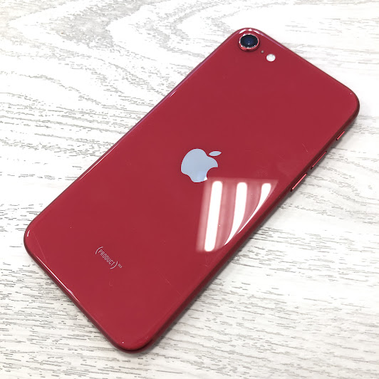 SIMロック解除(au) iPhoneSE2 128GB レッド MXD22J/A