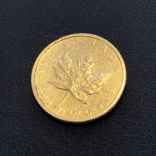 K24C メイプルリーフ金貨1/4oz