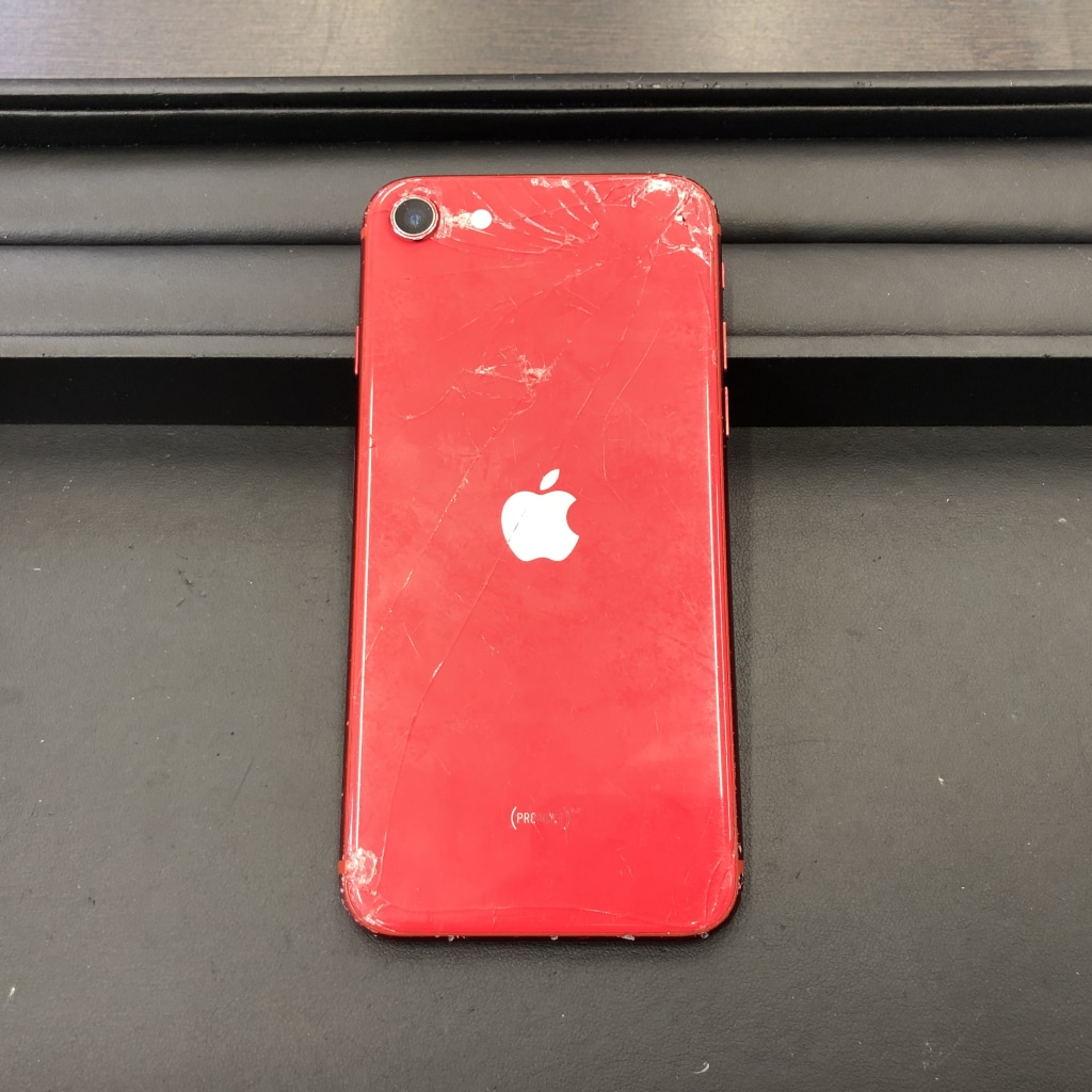 SIMロック解除(docomo) iPhoneSE2 64GB レッド NX9U2J/A