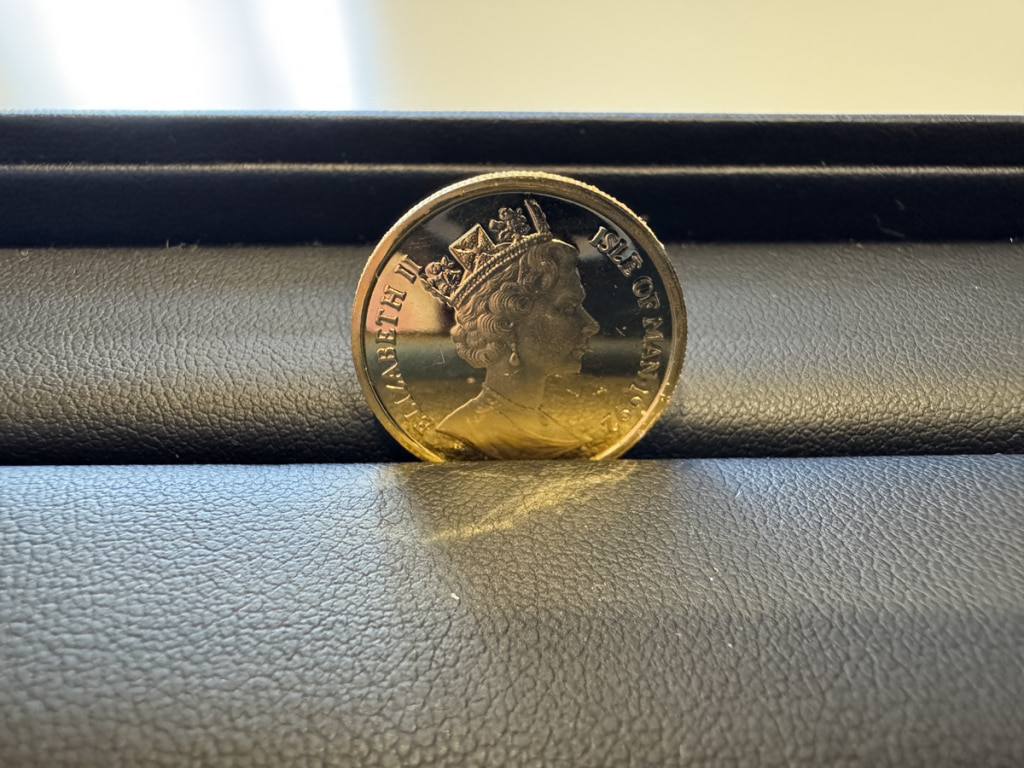 K24 マン島キャット金貨 1/5oz