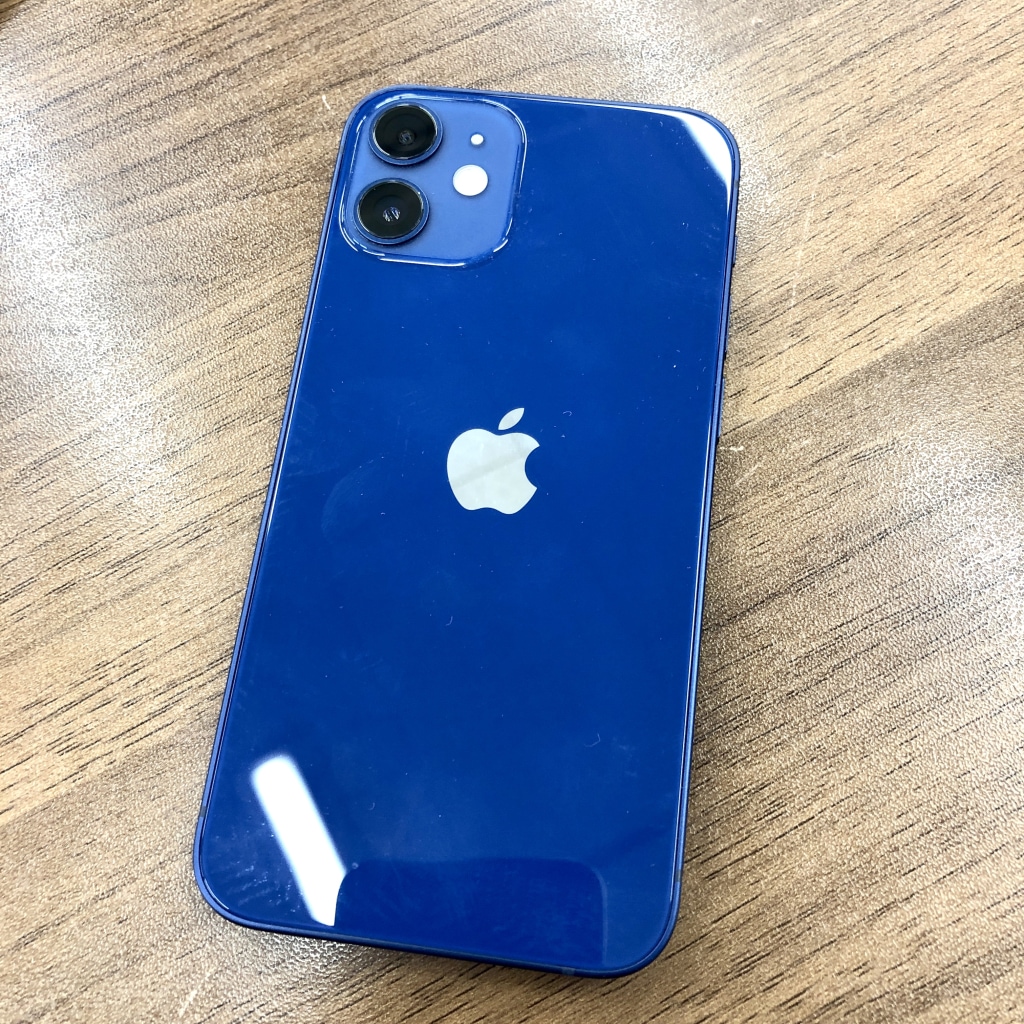 docomo/SIMロック解除 iPhone12mini 64GB ブルー MGAP3J/A