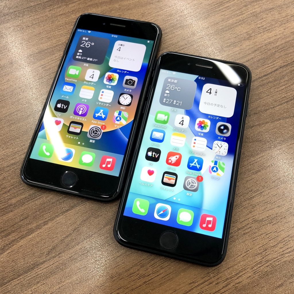 au/SIMロック解除 iPhoneSE3 64GB ミッドナイト MMYC3J/A