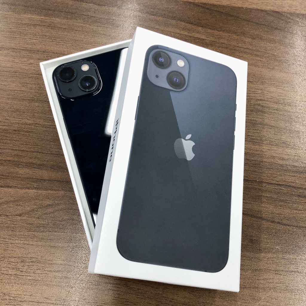 SIMロック解除/au iPhone13 256GB ミッドナイト MLNL3J/A