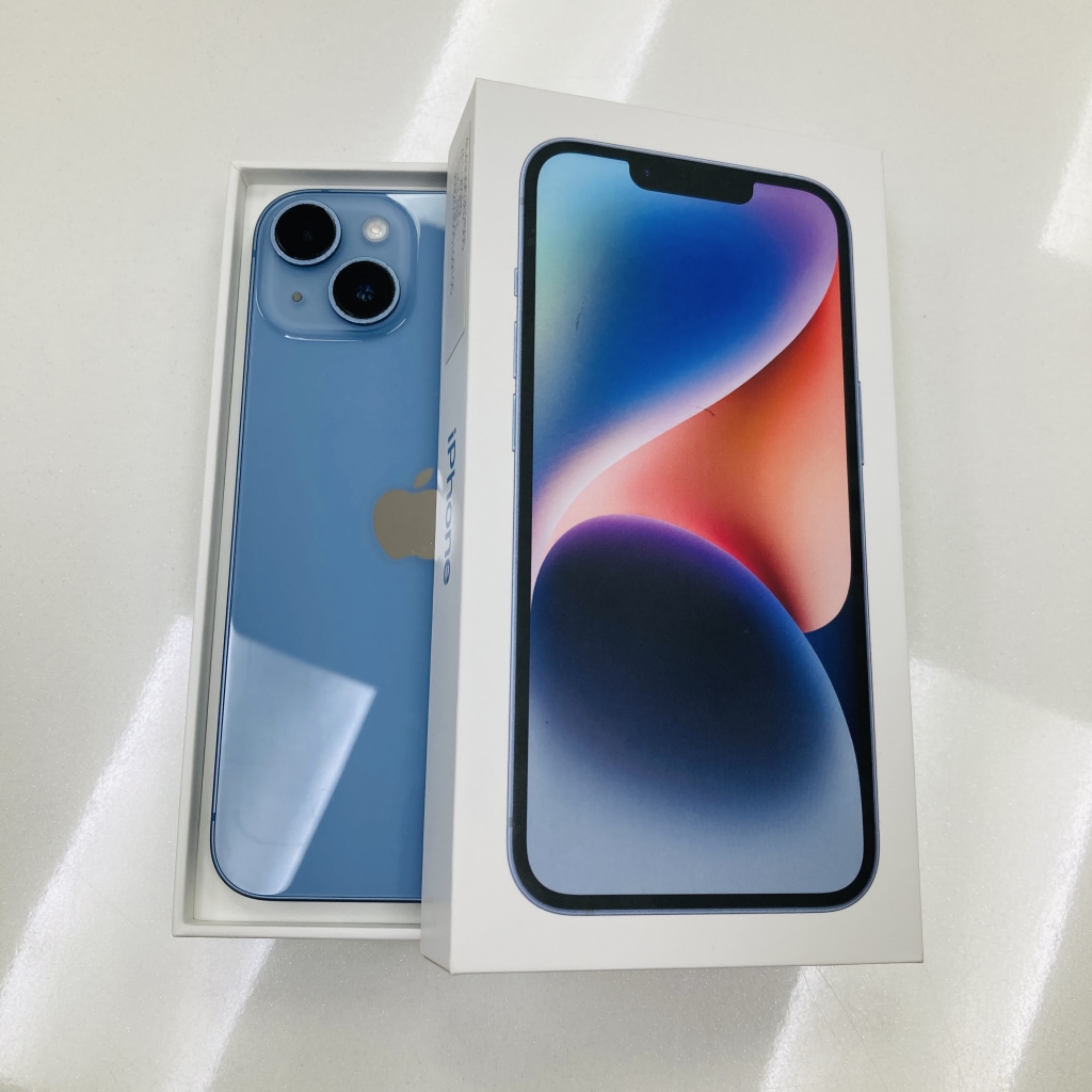 SIMロック解除(docomo) iPhone14 256GB MPWN3J/A ブルー