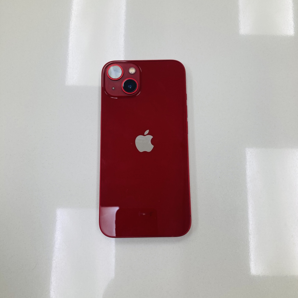 SIMロック解除(softbank) iPhone13 128GB レッド MLNF3J/A
