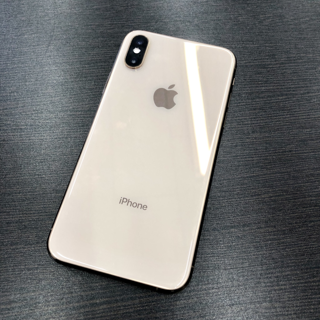 SIMロック解除(docomo) iPhoneXS 64GB ゴールド MTAY2J/A