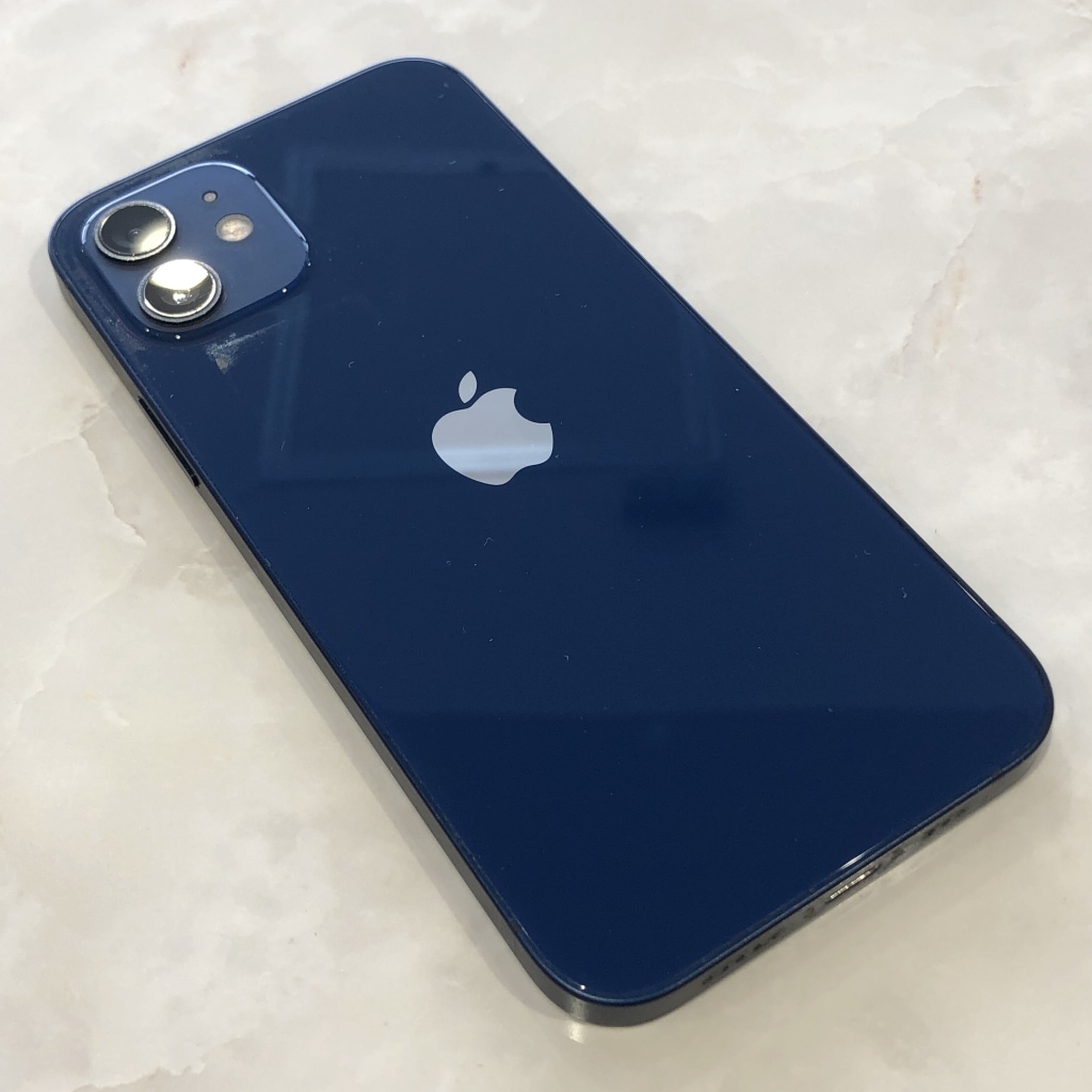 SIMロック解除(docomo) iPhone12 128GB ブルー MGHX3J/A