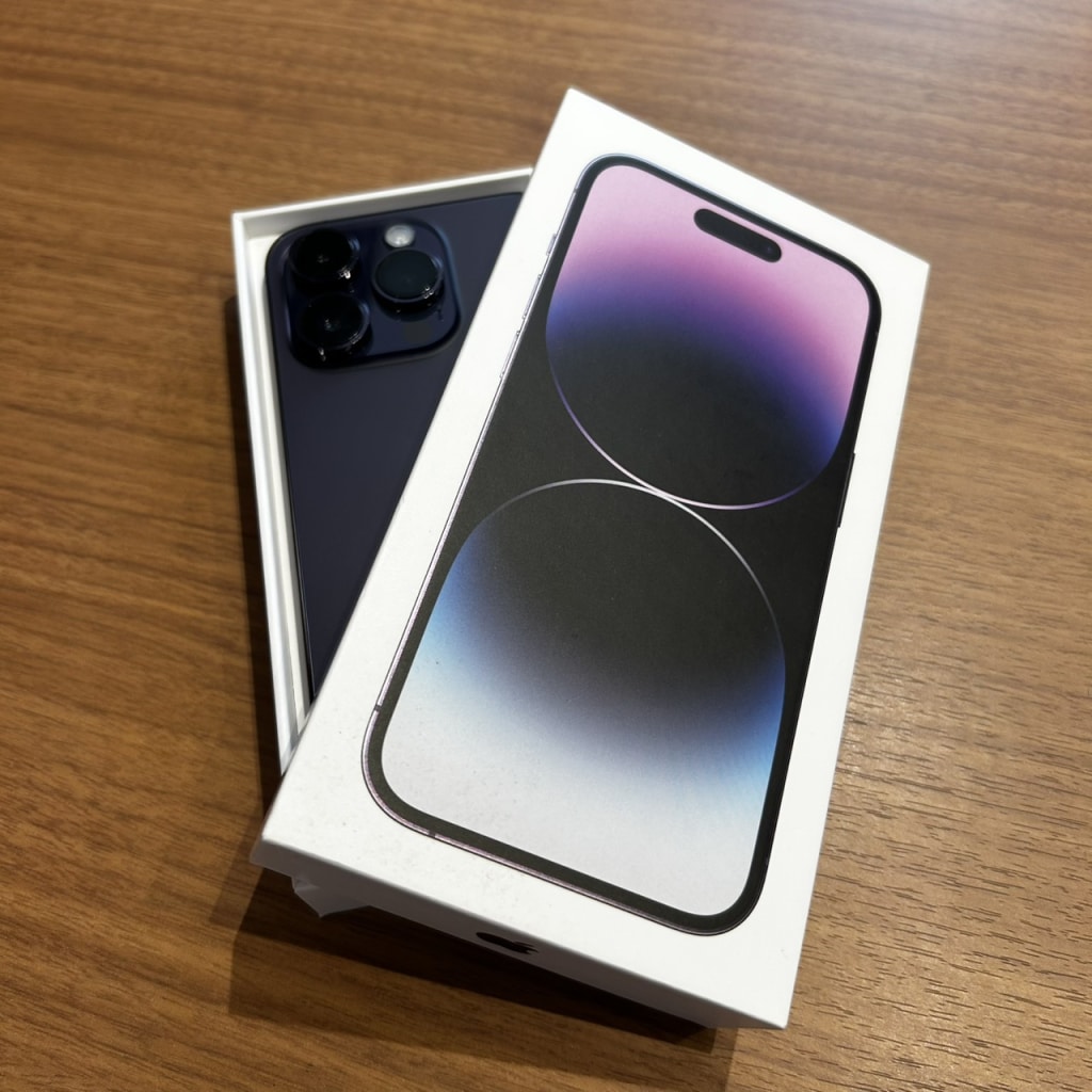 国内版SIMフリー iPhone14Pro 1TB ディープパープル MQ313J/A