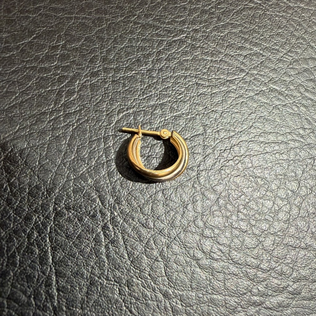 K18/Pt900 ピアス 0.9g