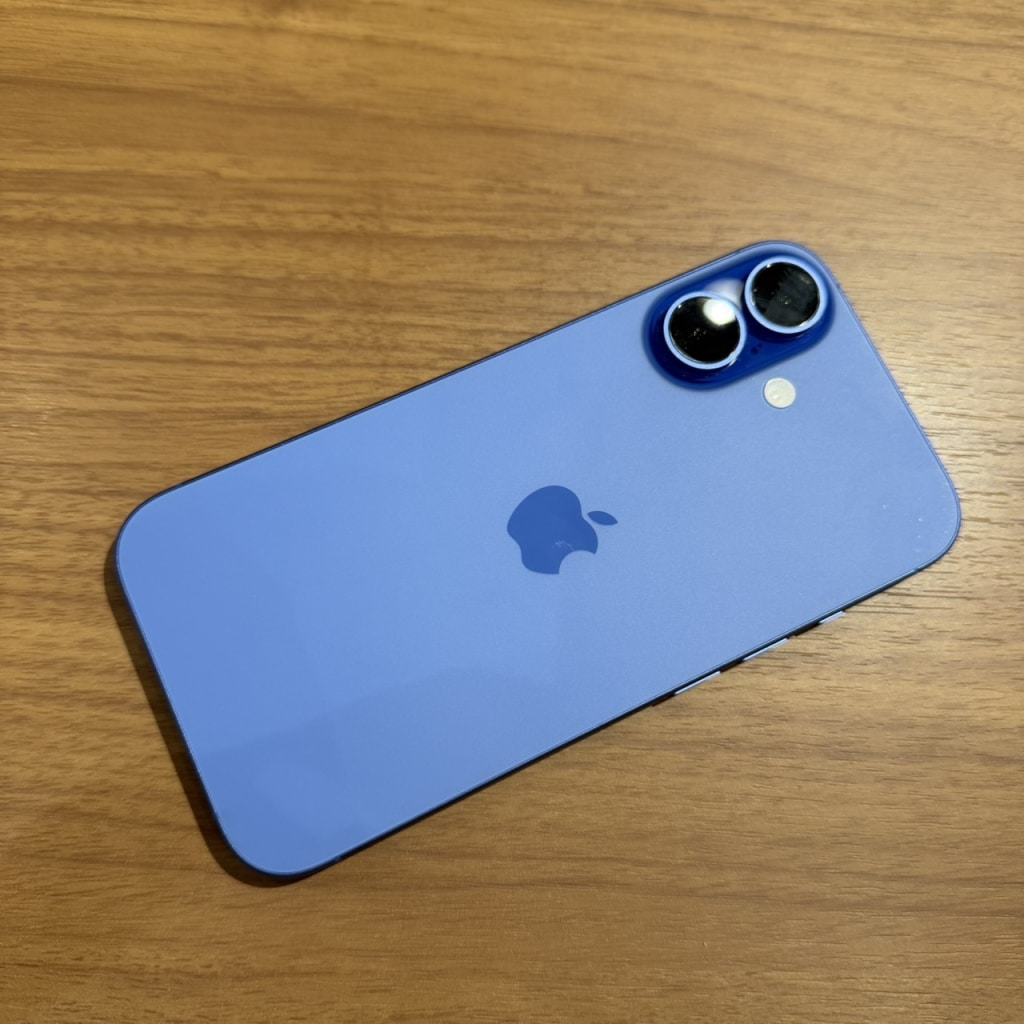 SIMロック解除（docomo） iPhone16 256GB ウルトラマリン MYE03J/A