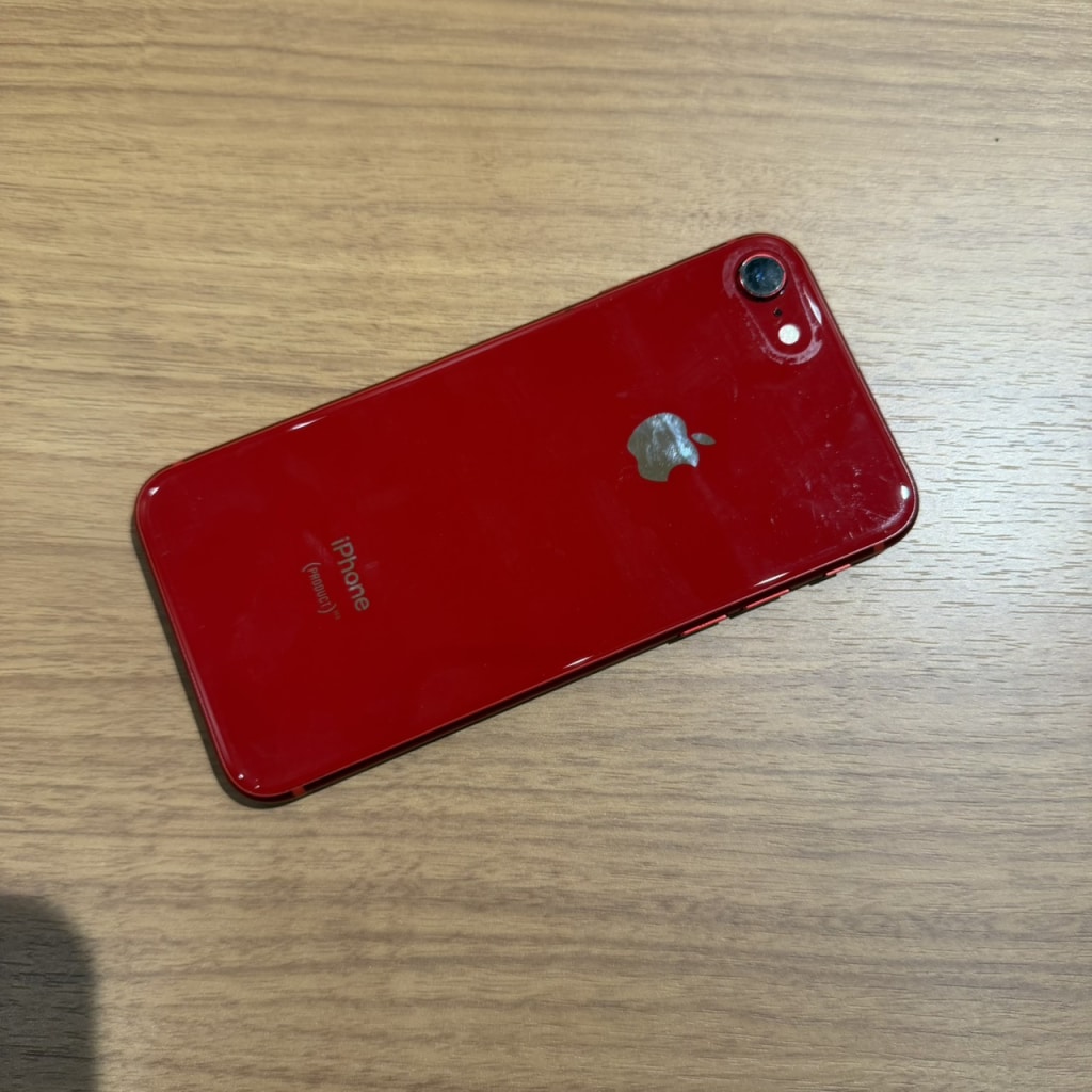 SIMロック解除(au) iPhone8 64GB レッド MRRY2J/A