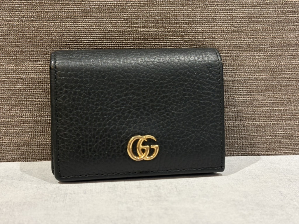 グッチ GGマーモント コンパクトウォレット 456126