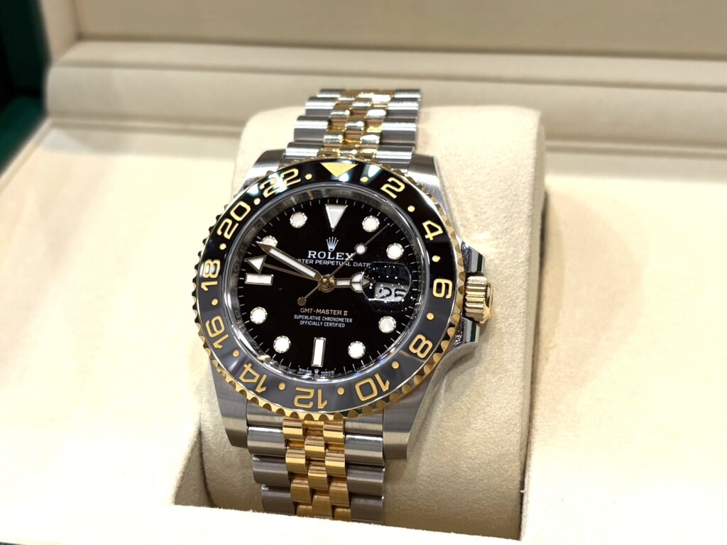 ロレックス GMTマスターⅡ ジュビリーブレス 126713GRNR