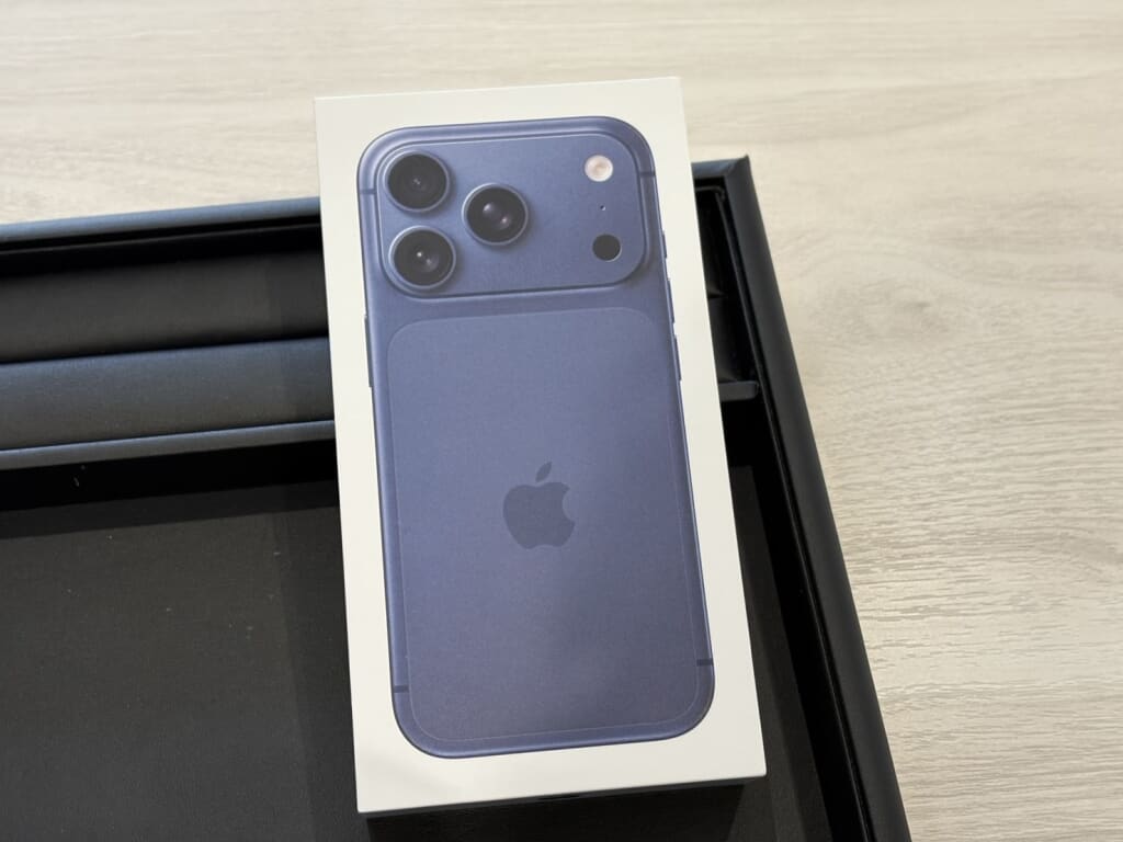 国内版SIMフリー iPhone17 Pro 256GB ディープブルー MG874J/A