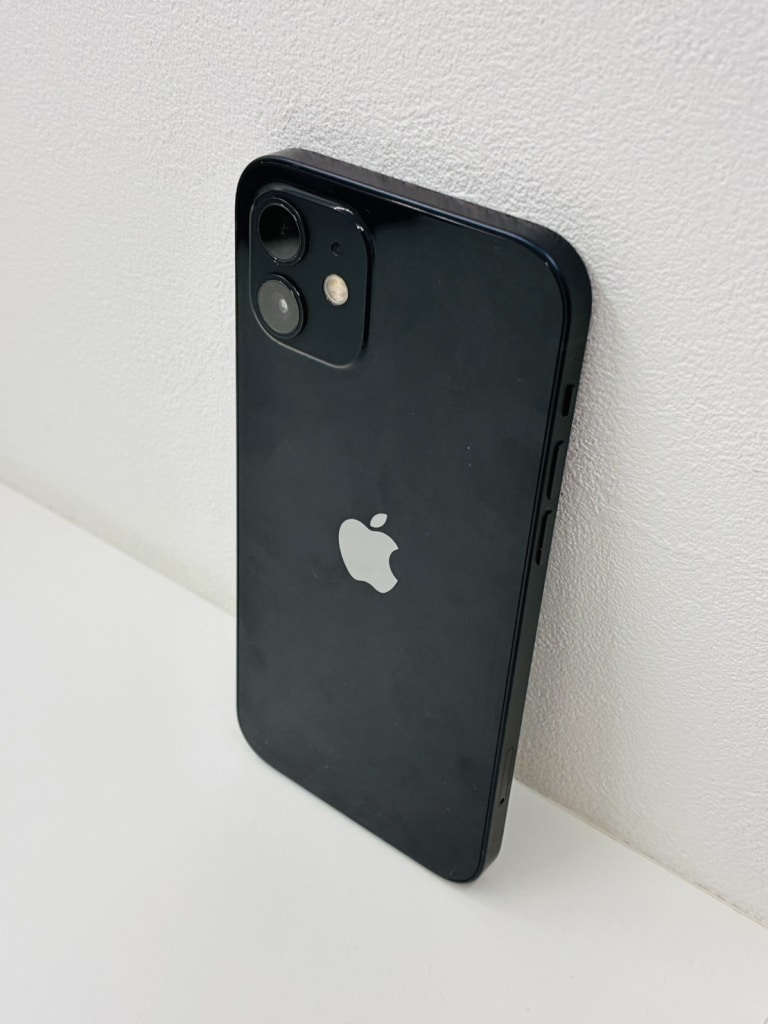 SIMロック解除(Softbank) iPhone12 64GB ブラック MGHN3J/A