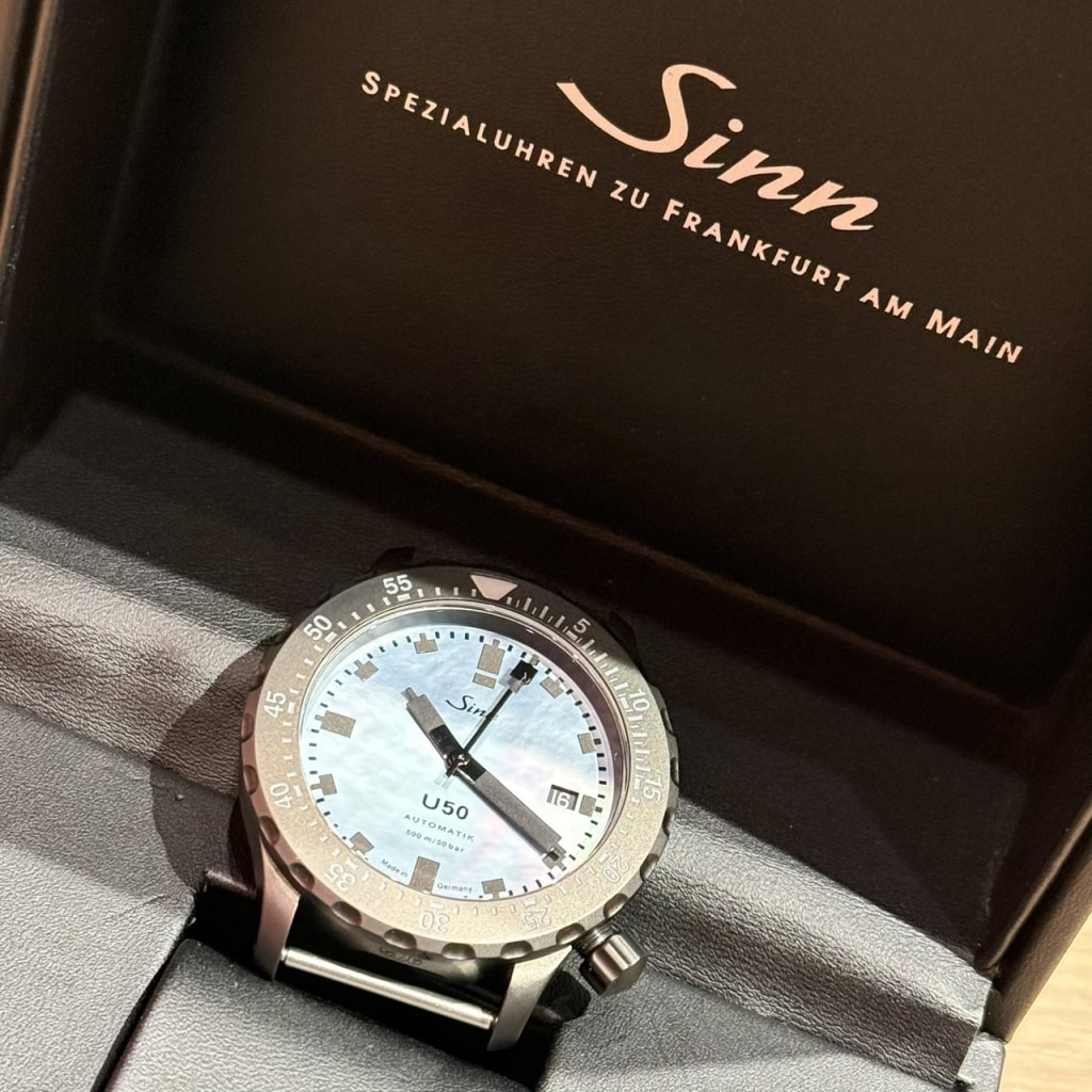Sinn U50.S.Perlmutt.S