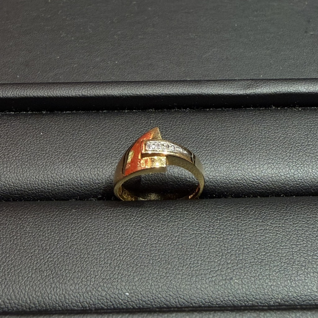 K18/PT900 リング 地金