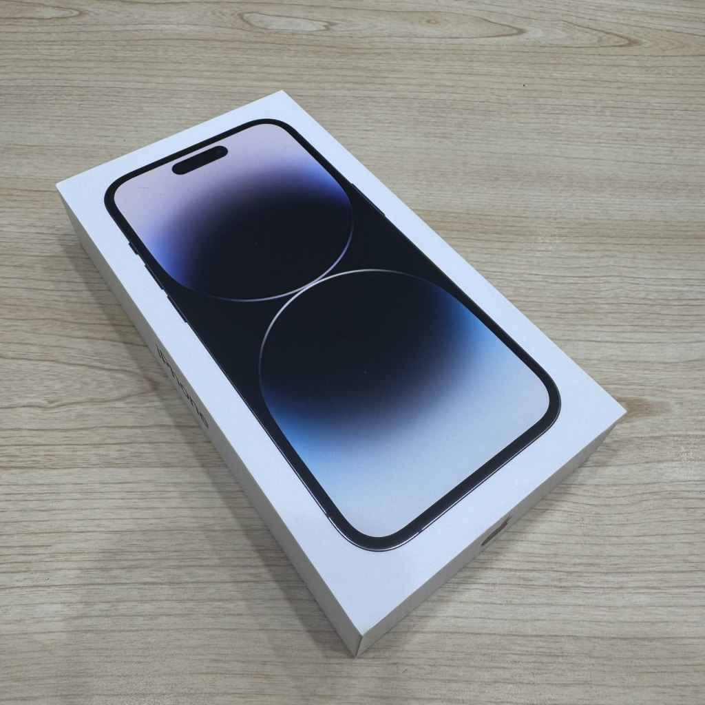 SIMロック解除(Softbank) iPhone14Pro 128GB スペースブラック MPXU3J/A