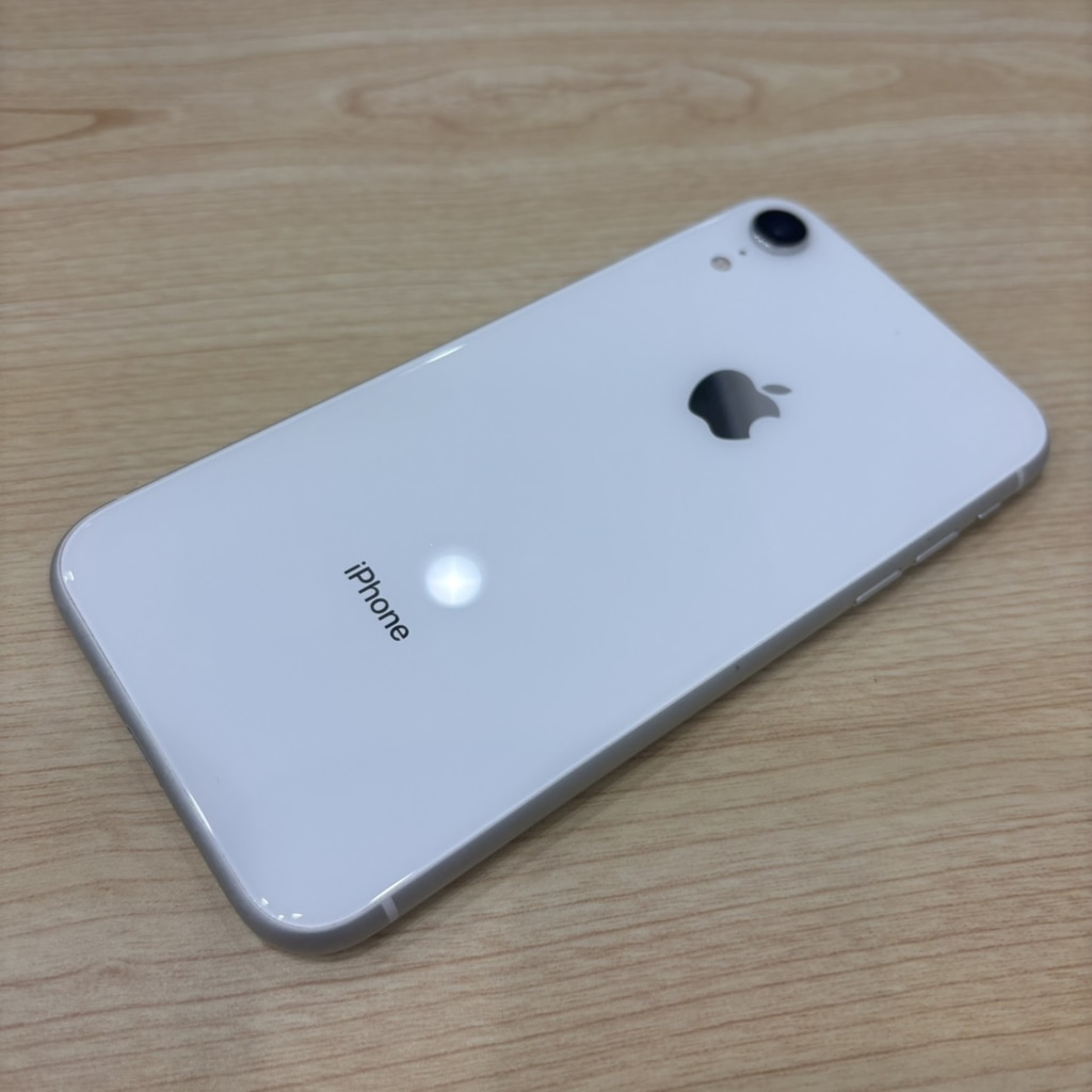 SIMロック解除(Softbank) iPhoneXR 64GB ホワイト MT032J/A