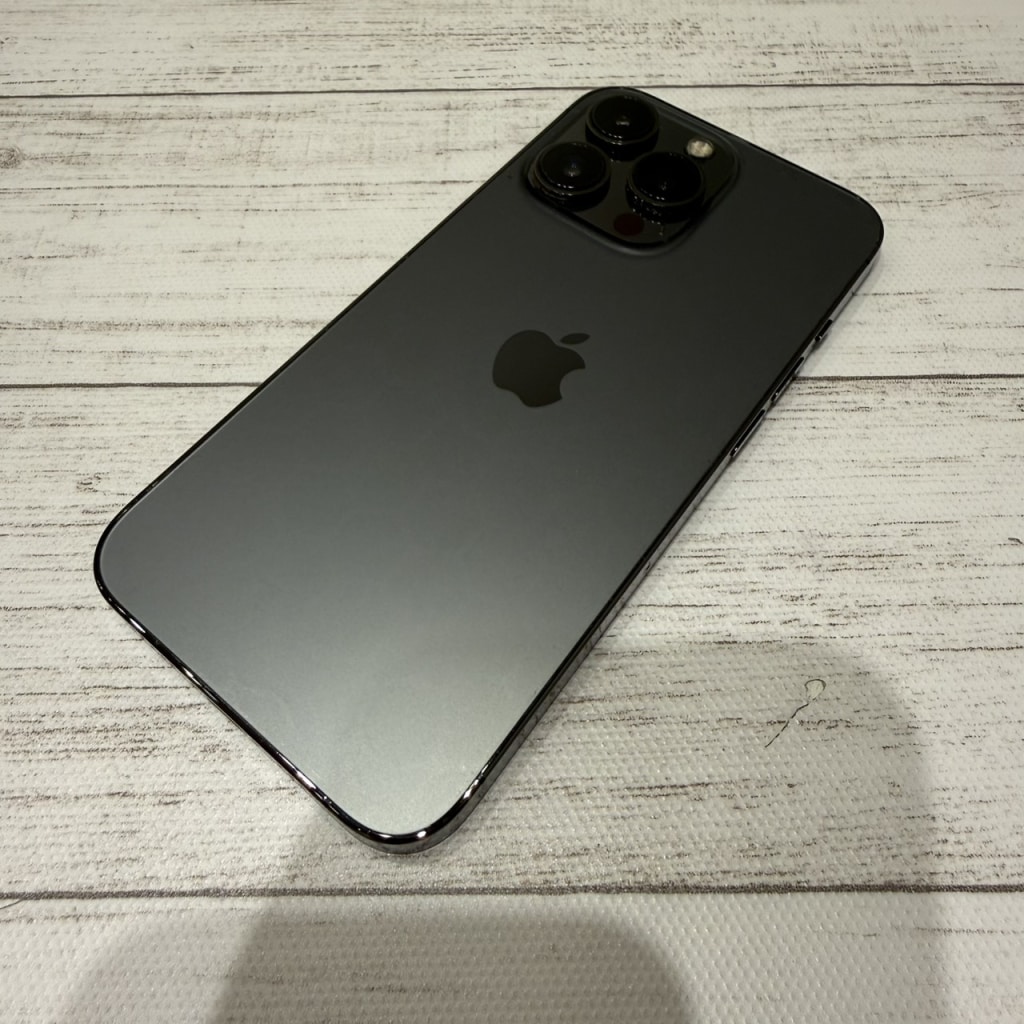 SIMロック解除(Softbank) iPhone13Pro 128GB グラファイト MLUE3J/A