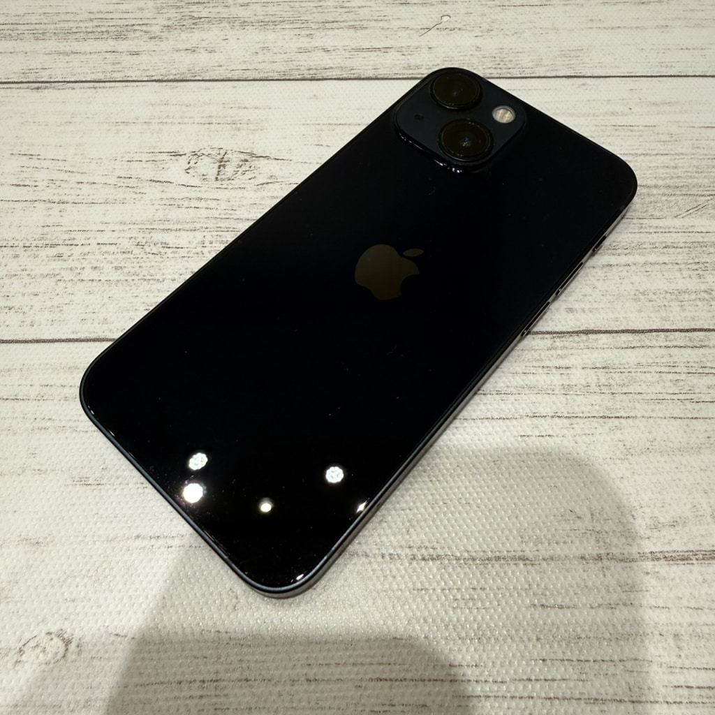 SIMロック解除(au)iphone13 mini 256GB ミッドナイト MLJJ3J/A
