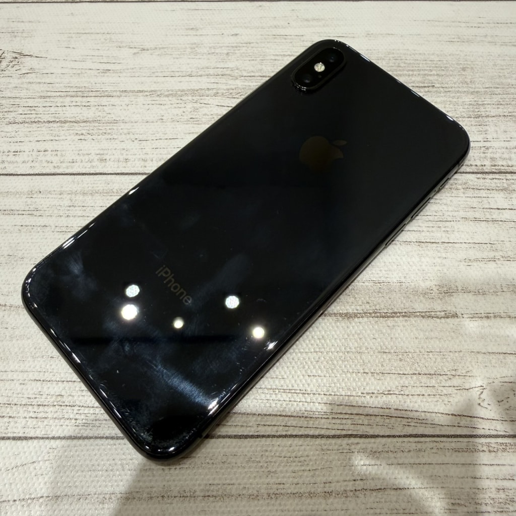 SIMロック解除(Softbank)iPhoneX 256GB スペースグレイ MQC12J/A