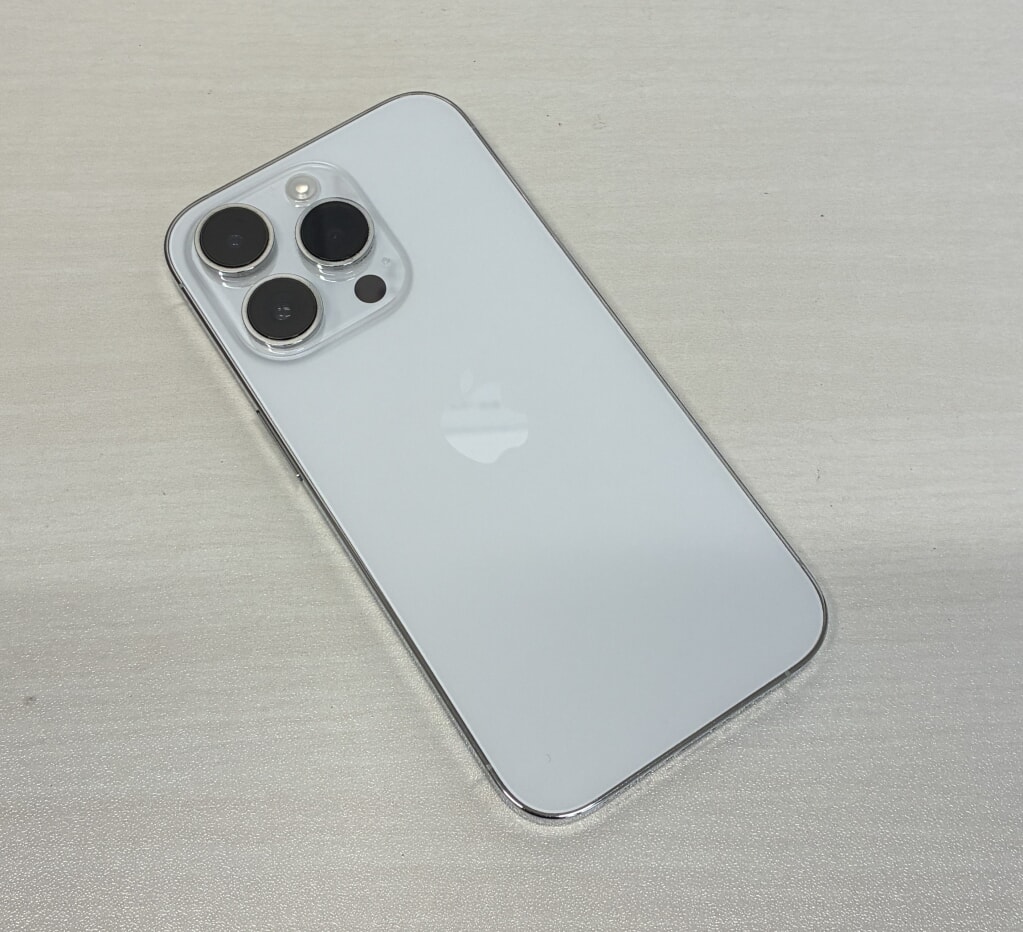 SIＭロック解除(au) iPhone14 Pro 128GB シルバー MQ013J/A