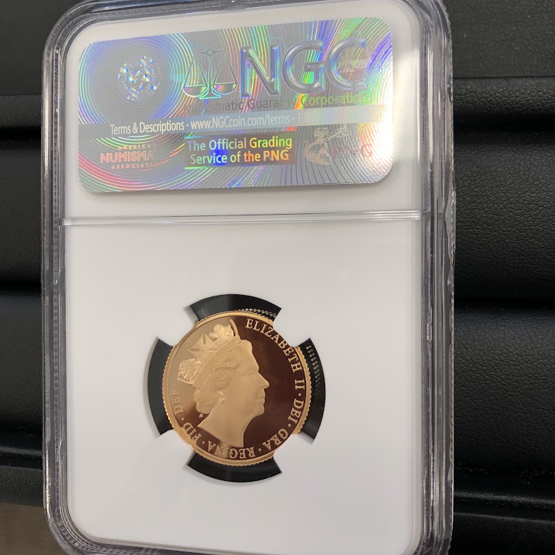 K22 ソブリン金貨 1/2ポンド