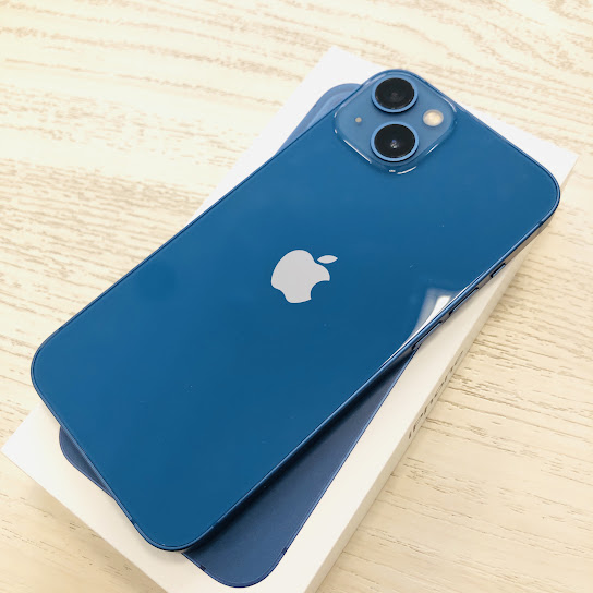 SIMロック解除(au) iPhone13 128GB ブルー MLNG3J/A