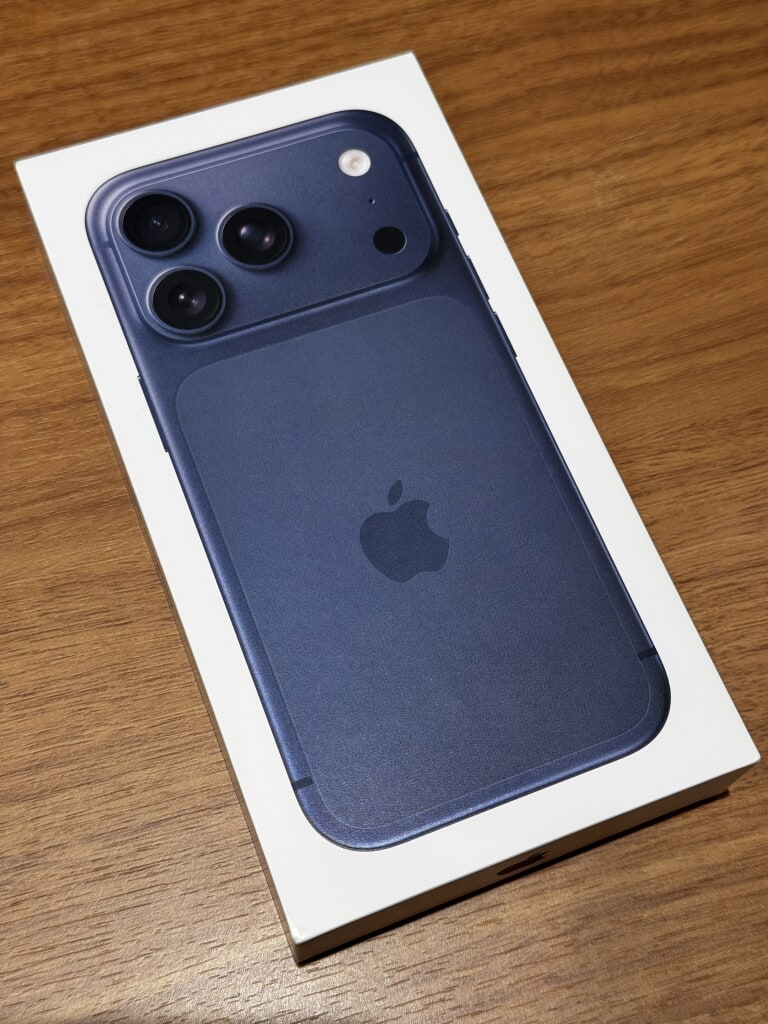 iPhone17Pro ディープブルー 1TB　MG8F4J/A