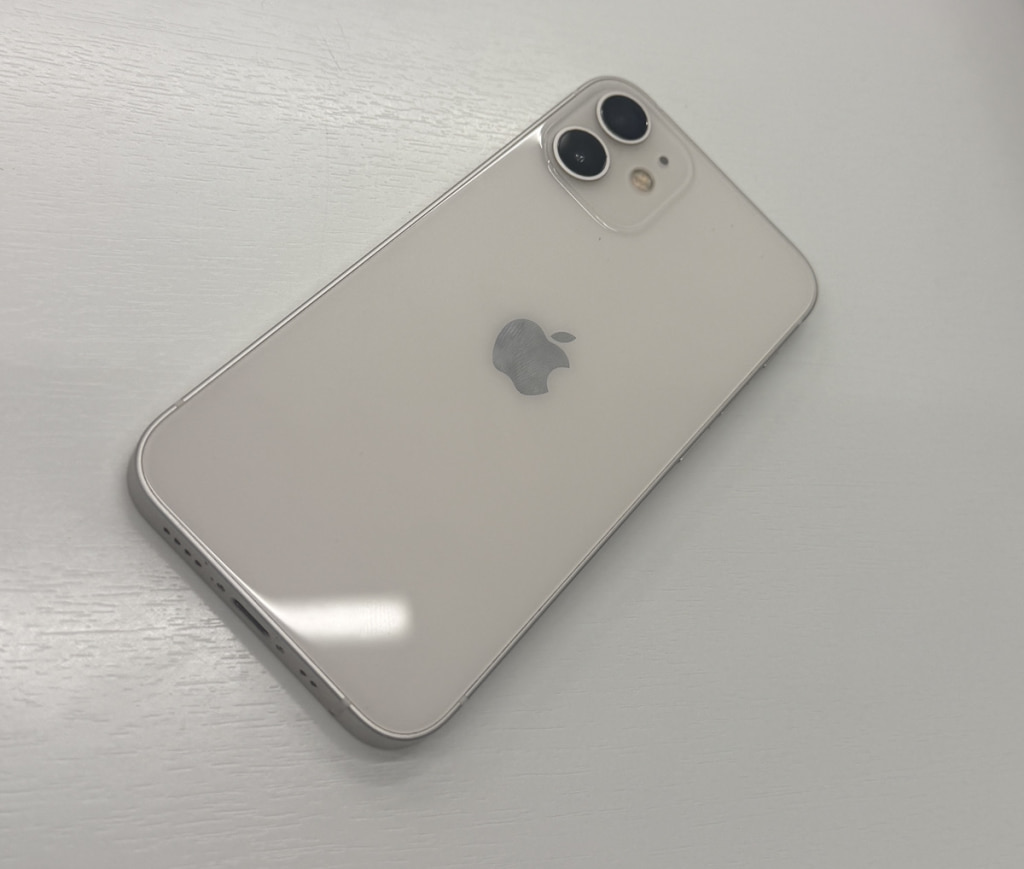 SIMロック解除(docomo)iPhone12mini 128GB ホワイト MGDM3J/A
