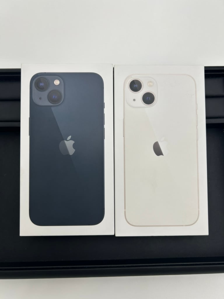 SIMロック解除(au) iPhone13 128GB ミッドナイト MLNC3J/A/スターライト MLND3J/A