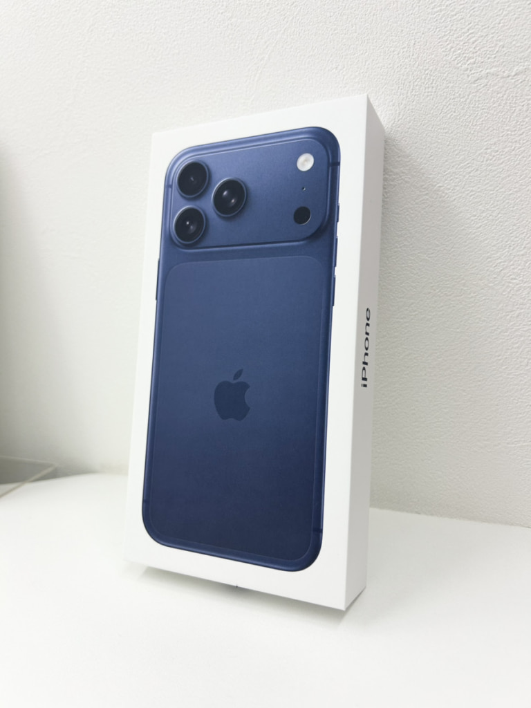 国内版SIMフリー iPhone17 Pro Max 256GB ディープブルー MFYA4J/A